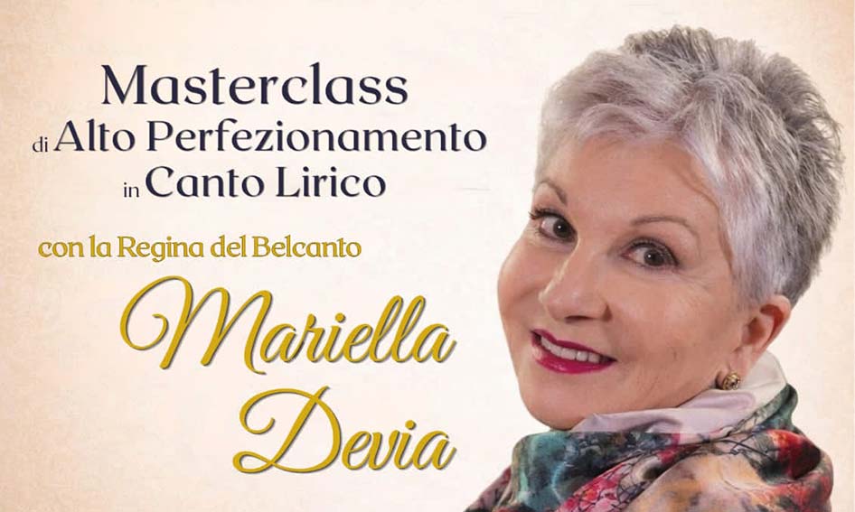 Masterclass di canto lirico a Sassari con il soprano Mariella Devia 1 Mariella Devia
