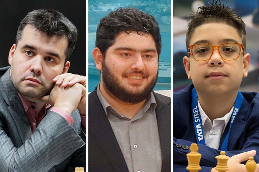 Nepomniachtchi Maghsoodloo e Oro