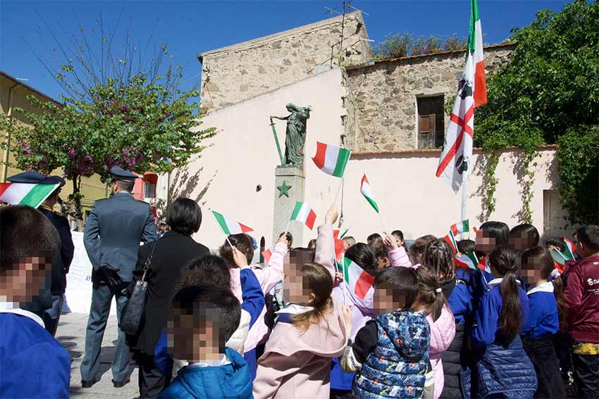 Oschiri intitolazione parco Salvatore Angius