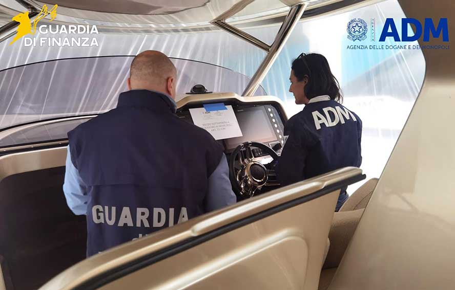 Sequestro Yacht Olbia