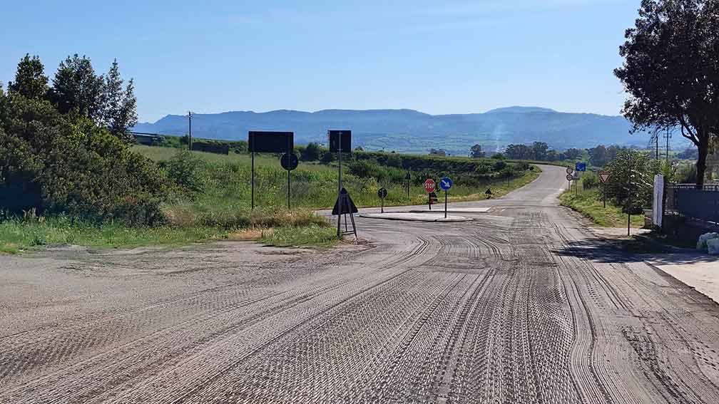 Sistemazione strade Chilivani 2