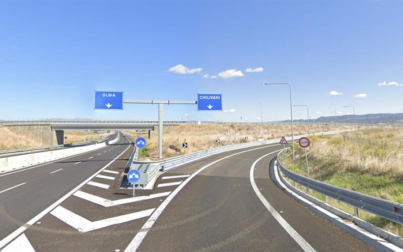 Statale 729 Sassari Olbia svincolo Chilivani