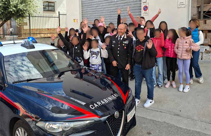 Studenti di Ala Carabinieri compagnia Ozieri