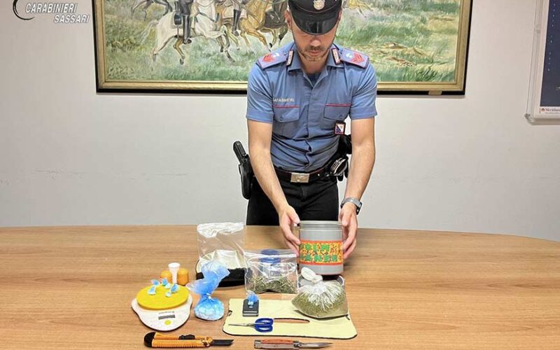 37enne arrestato a Telti per spaccio