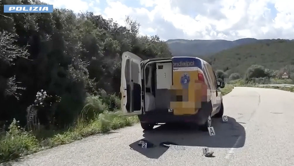 Banda assalti portavalori Nuorese due arresti polizia