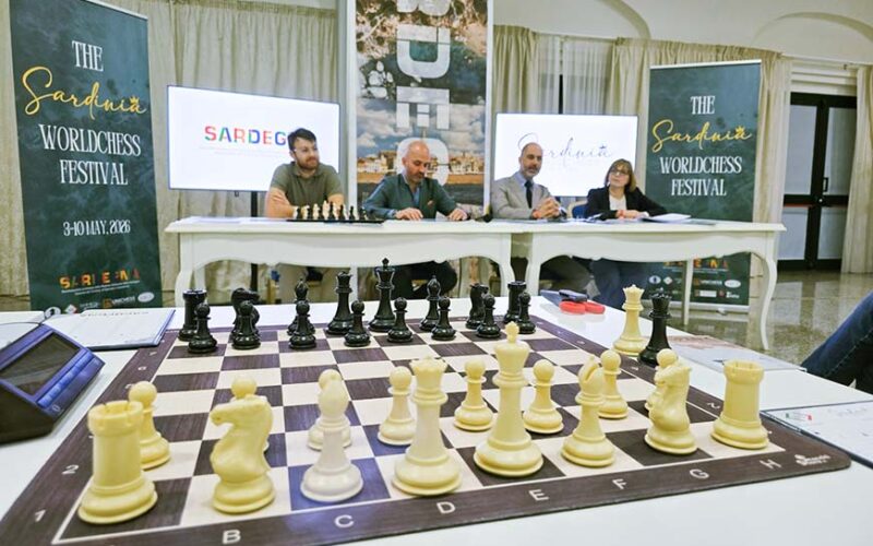 Conferenza stampa Sardinia World Chess Festival foto4