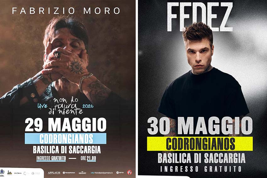 Moro e Fedez a Codrongiuanos