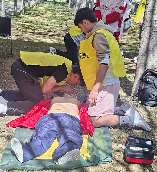 Olimpiadi di primo soccorso istituto Fremi Ozieri 1
