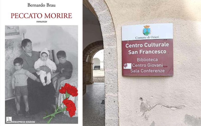Peccato morire presentazione libro a Ozieri Brau