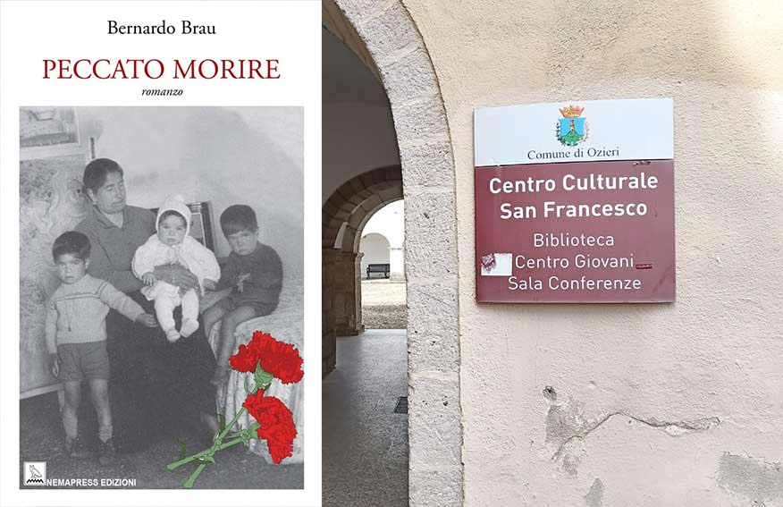 Peccato morire presentazione libro a Ozieri Brau