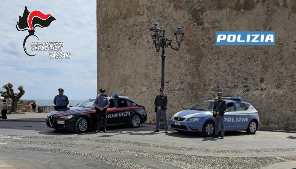 Polizia e Carabinieri Alghero