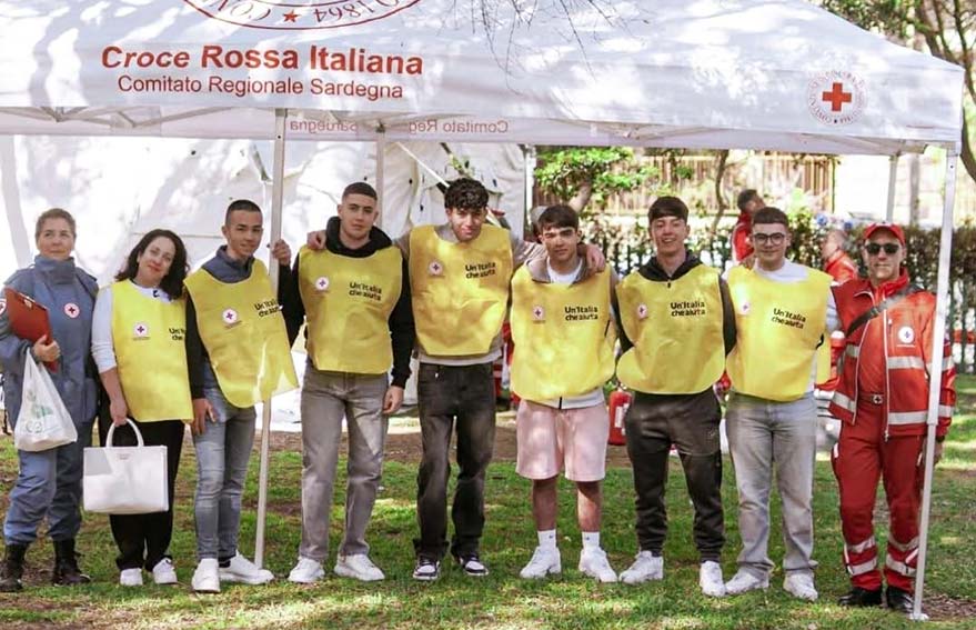 Studenti Ozieri Fermi Olimpiadi primo soccorso Cri
