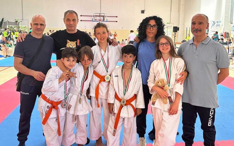 Asd Karate Okinawa telti a Sorso