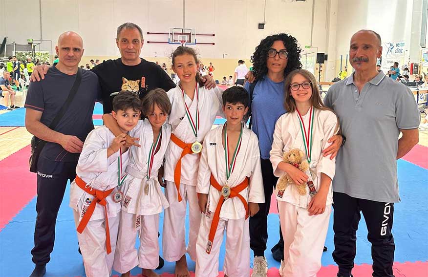 Asd Karate Okinawa telti a Sorso