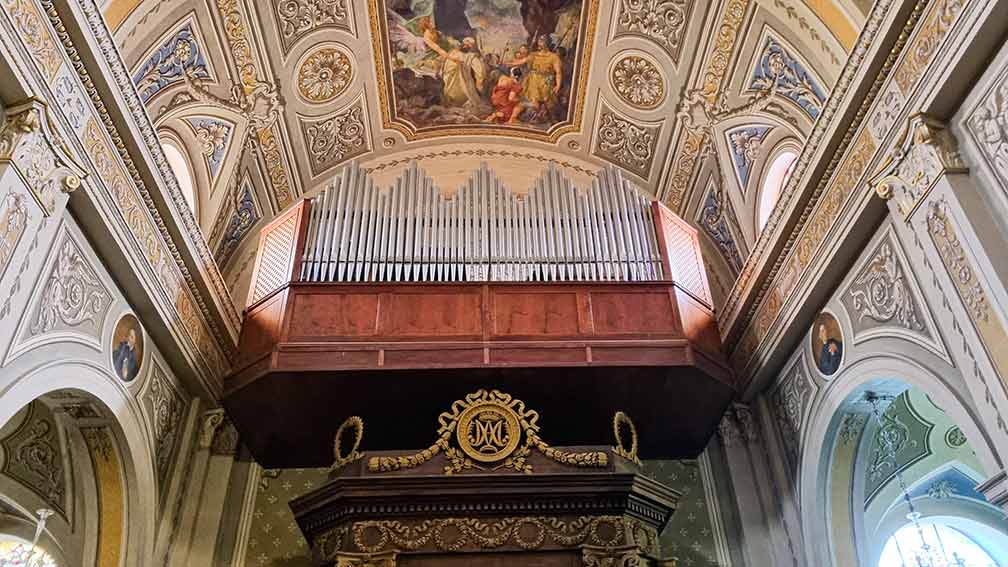 Organo Gandini cattedrale Ozieri