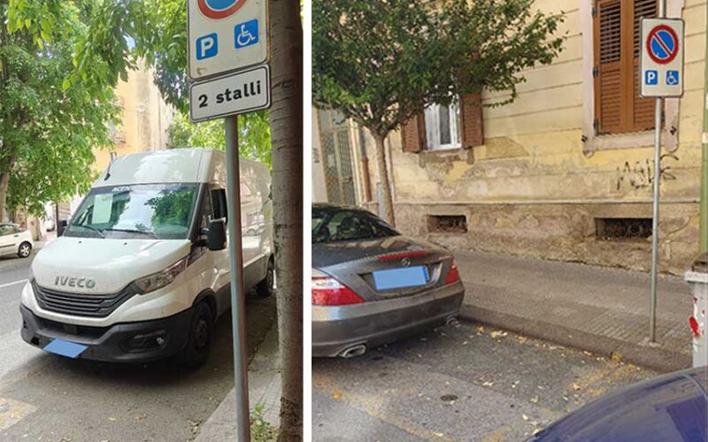 Sassari stalli invalidi