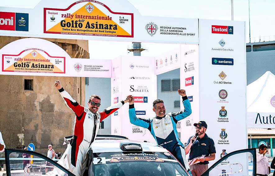 Vincitori Rally Golfo dellAsinara 2026