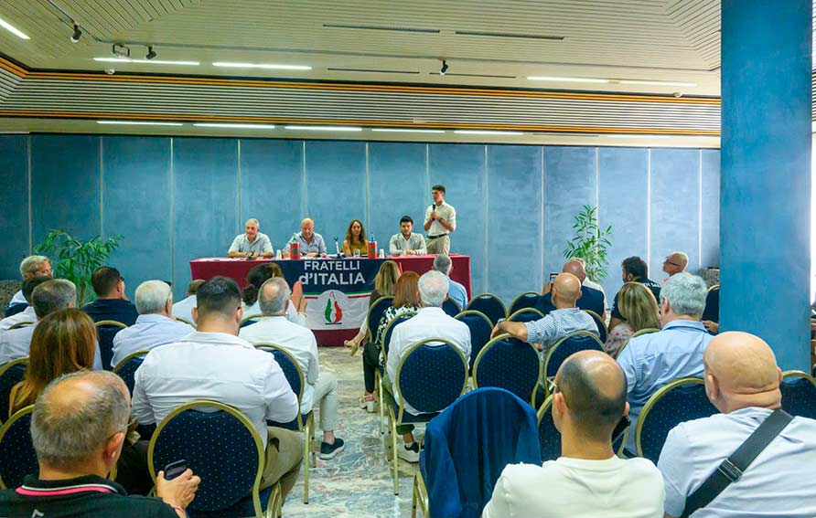 Sassari. Il sindaco di Padria Sandro Mura eletto coordinatore provinciale di FdI 2 Congresso FdI Sassari 2