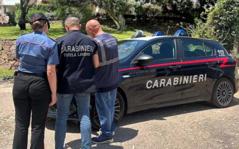 Crabinieri Nil controlli Santa Teresa azienda raccolta rifiuti