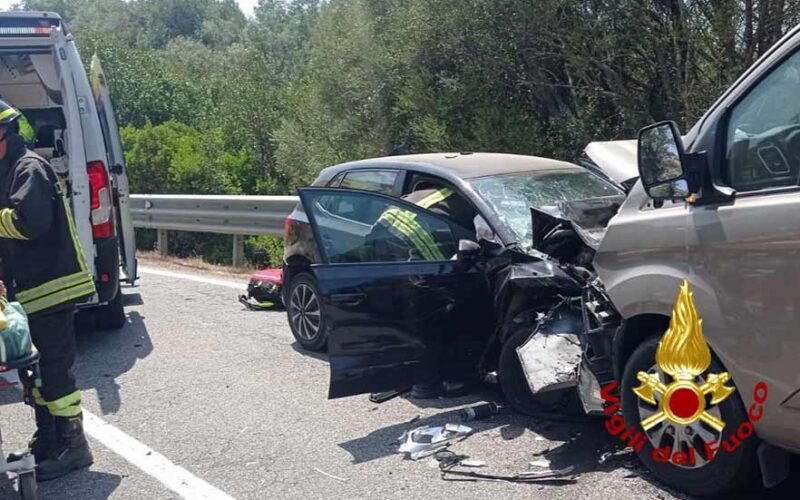 Incidente Arzachena Olbia Statale 125