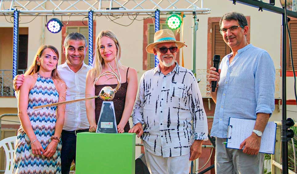Premiazione Banari Cipolla Dorata Anna Tifu