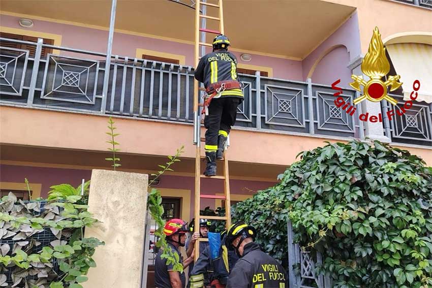Anziana soccorsa a Sasasri