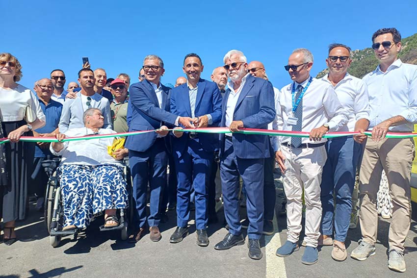 Apertura strada Monte Pino Olbia