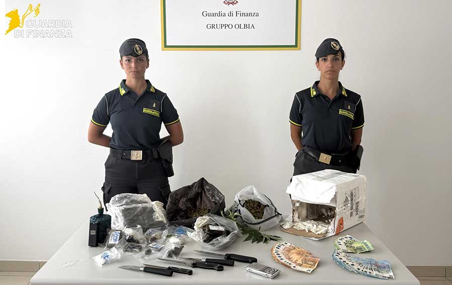 Arresto 22enne a Olbia
