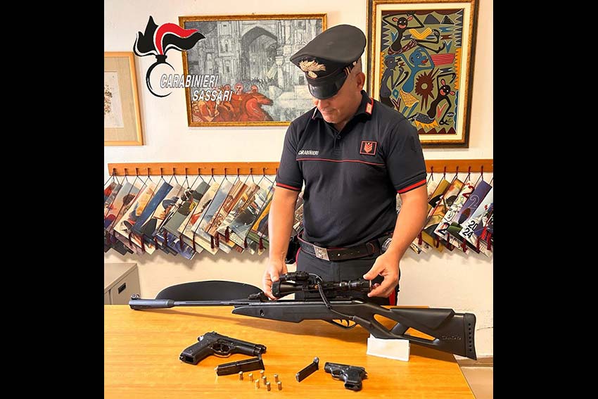 Controlli di Ferragosto, raffica di arresti e denunce dei Carabinieri di Sassari nel Nord Sardegna 2 Arresto Mores carabina