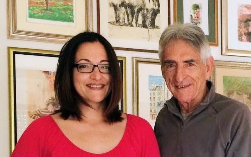 Benedetta ricci con il batto Luigi