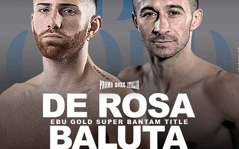 Calangianus incontro boxe De Rosa e Baluta