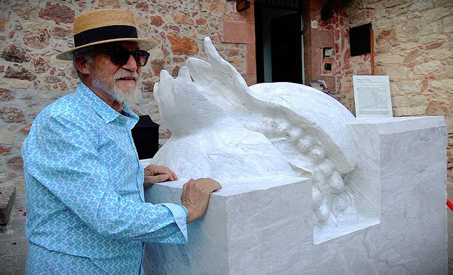 Banari, riaperto al pubblico il Palazzo Tonca 4 Giuseppe Carta a Banari opera La prigioniera