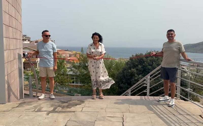 Inaugurata scala Castelsardo