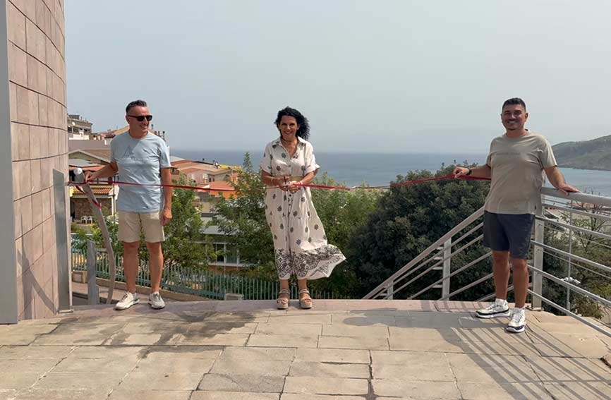 Inaugurata scala Castelsardo