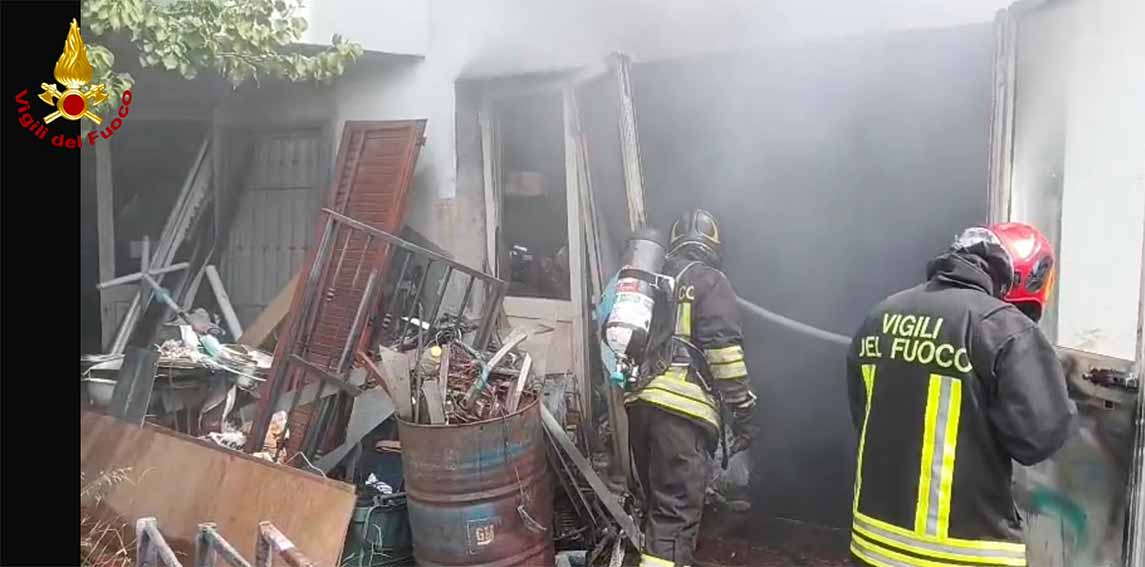 Incendio Budoni