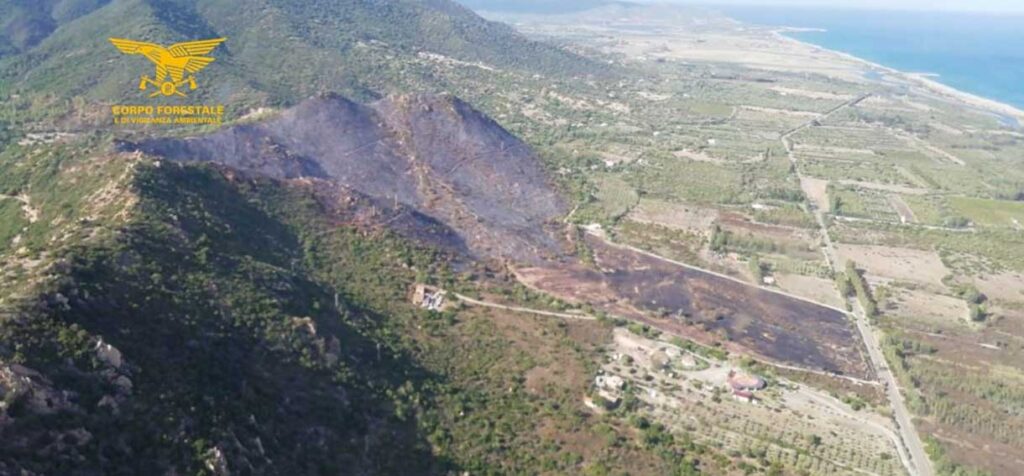 Incendio Muravera