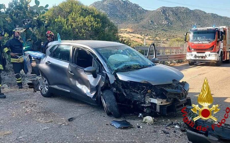 Incidente Sp 16 direzione Golfo Aranci