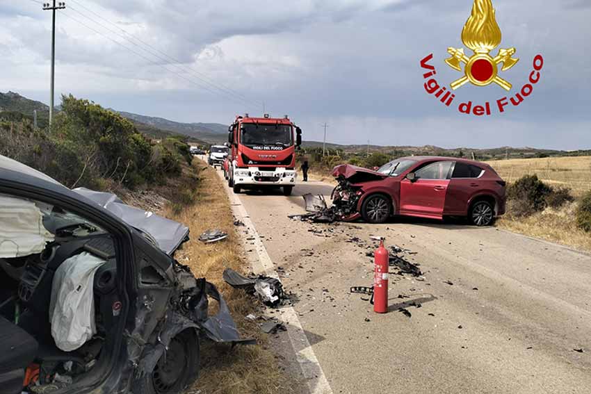 Incidente Trinita dAgultu sp 90