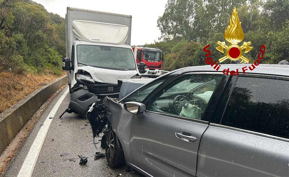 Incidente ss 125 Olbia Arzachena