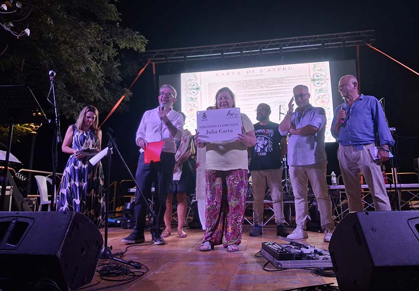 Siligo, straordinaria partecipazione di pubblico alla terza edizione del Festival Ammajare 2 Intitolazione biblioteca Siligo
