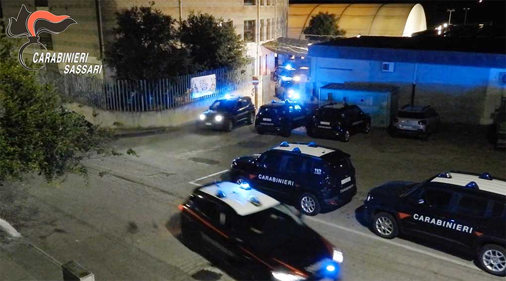 Operazione antidroga Sassari