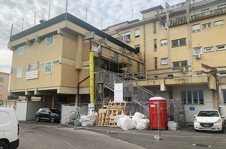 Ospedale Segni lavori Ospedale di Comunita