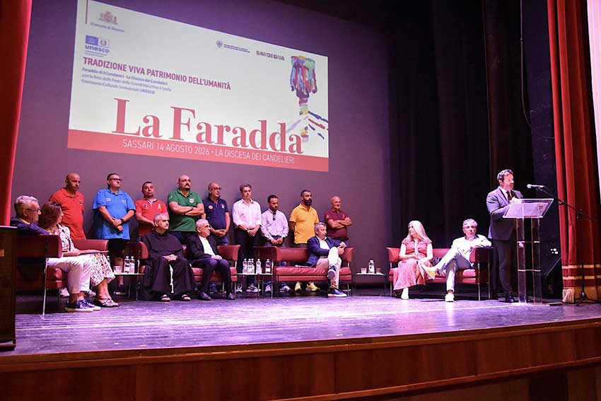 Sassari, presentata la Faradda di li Candareri 2026: il programma 2 Presentazione candelieri 2026 Sassari