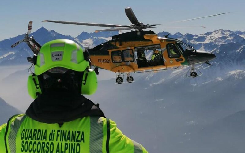 Soccorso alpino Guardia di Finanza