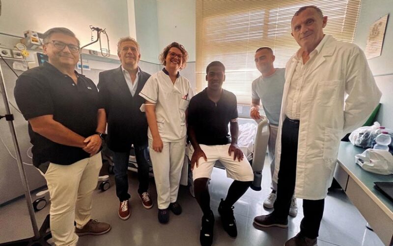 Trepy dimesso ospedale Sasasri