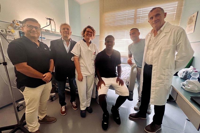 Trepy dimesso ospedale Sasasri
