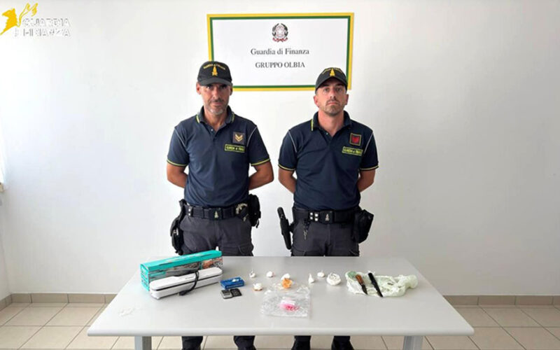 Arresto Olbia drofa GdF