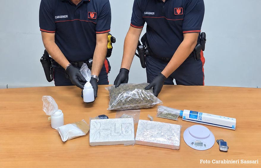 Arresto droga Olbia