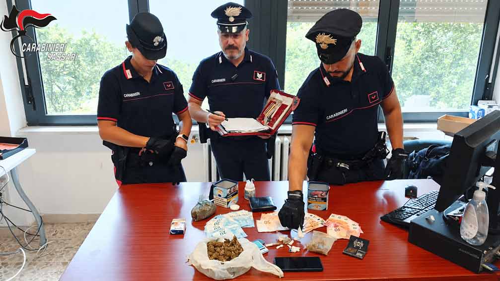 Arresto per droga a Porto Torres