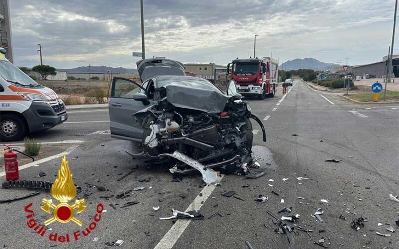 Incidente Olbia zona industriale
